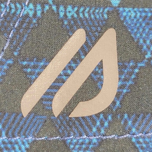 Eddie Bauer Travex Shorts Mens Large L Blue Stretch Drawstring Poly Nylon Cargo - Picture 6 of 12